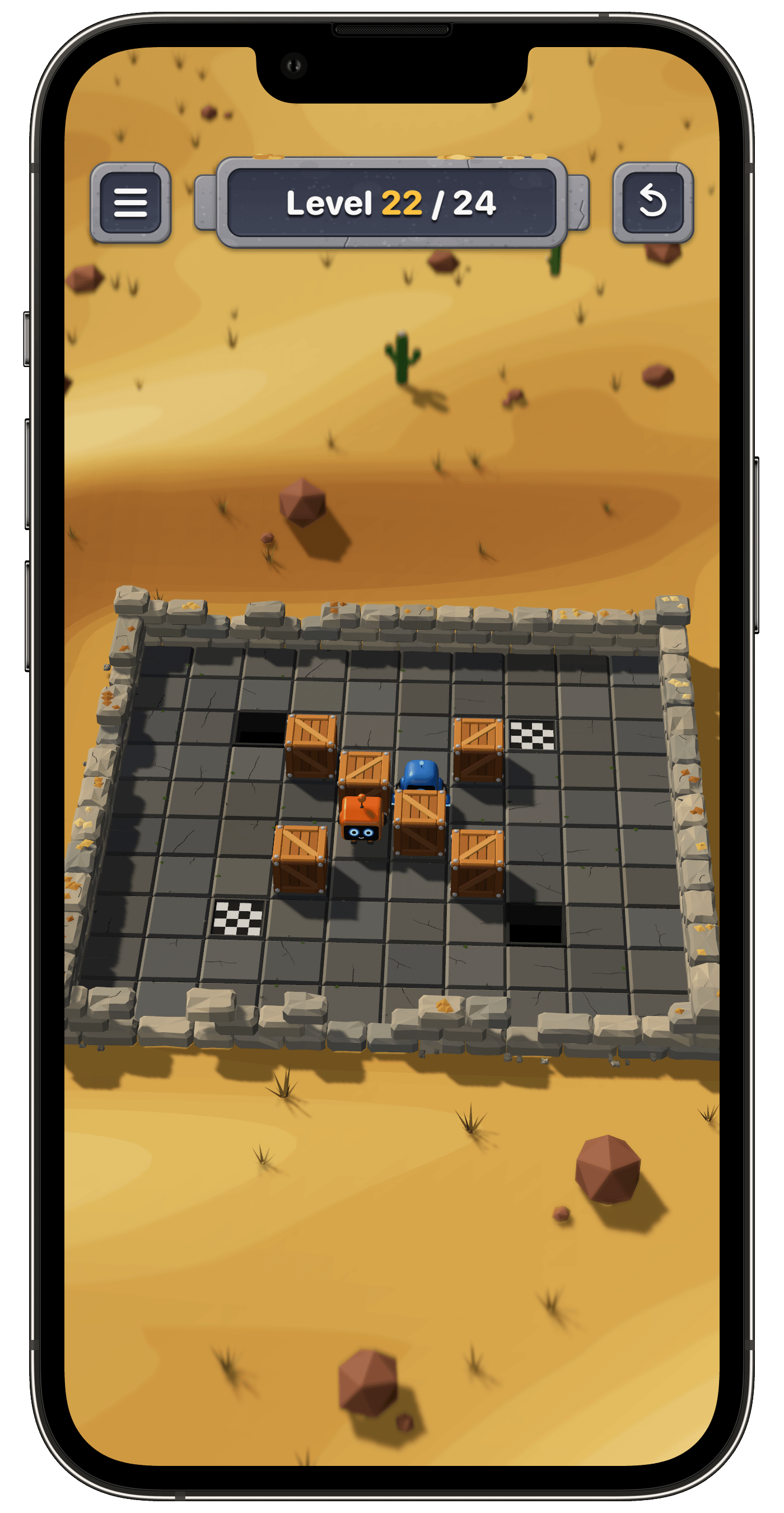 Duologic desert world gameplay